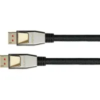 Python actieve DisplayPort kabel - versie 1.4 (5K/8K 60Hz) / zwart - 10 meter