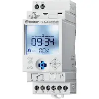 Finder Astronomische Tijdschakelaar 35mm 0-10V 230VAC - 12.A4.8.230.0010