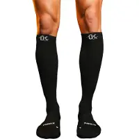 Podoks Confort H6 Tired Legs Long Socks Zwart EU 39-41