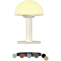 Villeroy & Boch tafellamp | Bergamo | Oplaadbaar | Wit