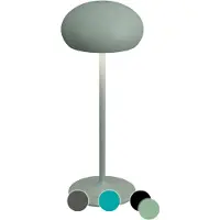 Sompex tafellamp | PEBBLE | Zwart | Oplaadbaar | Accu