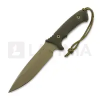 Spartan Blades Harsey Difensa mes, FDE/Green, Tan Kydex