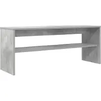 vidaXL TV Kast 100 x 30 x 40 cm Beton Grijs Bewerkt hout