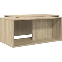 vidaXL Koffietafel Set 2 st Sonoma Eik 90 x 48 x 40 cm Bewerkt hout