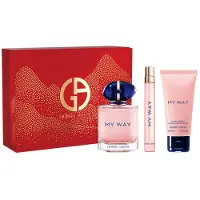 Giorgio Armani My Way - Eau de Parfum 90ml + Travel Spray 10ml + Body Lotion 50ml