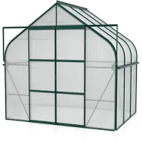 Vitavia Kweekkas Diana 5000 - Polycarbonaat 4mm - Smaragd - 264x195x255cm