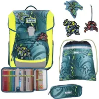 Scout Neo Schooltas set 4-delig veelkleurig