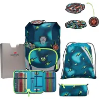 DERDIEDAS ErgoFlex Tiny Schooltas set 6-delig petrol