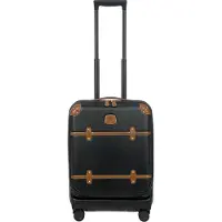 Bric's Bellagio 4 wielen Cabinewagen 55 cm met uitbreidingsplooi zwart