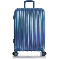 Heys Astro 4 wielen Trolley M 66 cm met uitbreidingsplooi blauw
