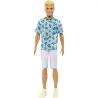 Barbie Ken Fashionista Cacti T-shirt Doll Veelkleurig
