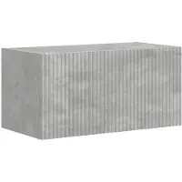 vidaXL TV Wandkast 60 x 31 x 29,5 cm Beton Bewerkt hout