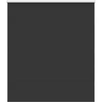 vidaXL Rolgordijn verduisterend 130x130 cm stofbreedte 126,6 cm zwart