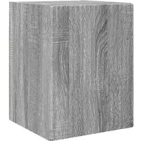 vidaXL TV Wandkast 30 x 31 x 40 cm Grijs Sonoma Bewerkt hout