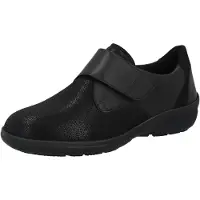 Solidus Mocassins 'Slipper Damen 41515 01186 Echtleder in schwarz' zwart