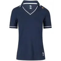 Robey Tennispolo Women Court V-Neck Polo Match Navy-M