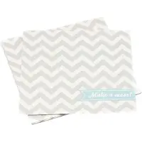 Ginger Ray Papieren servetten - Chevron divine (20 stuks)