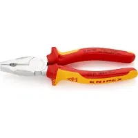 Knipex 01 06 190 VDE Combinatietang 190 mm DIN ISO 5746, DIN EN 60900