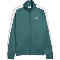 Puma Sportjas 'T7 Always On' smaragd / wit