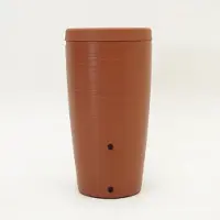 Vita Regenton Gobi terracotta 240L, incl. vulautomaat, kraan met Gardena koppeling en plantenbak