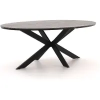 Bellagio + 15% kassakorting | Fidenza dining tuintafel ovaal 220x115cm