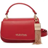 Mario Valentino Rosso Polyurethaan Dameshandtas