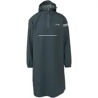 Agu Longsleeve Regenponcho - Deep Sea Green