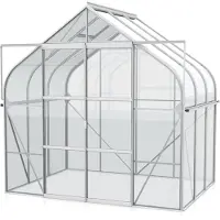 Vitavia Kweekkas Diana 5000 - Veiligheidsglas 3mm - Aluminium - 264x195x255cm