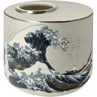 Goebel - Katsushika Hokusai | Vaas De Golf 16 | Porselein - 16cm