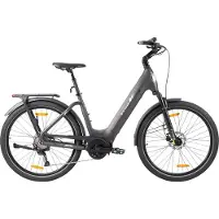 SmartAI Elektrische fiets 27,5Inch - 20AH - LCD -75NM -9 Versnellingen -Aluminium design -Hydraulische schijfrem - Bereik tot 130km - Pedelec -E-MTB - voor dames en heren - Grijs