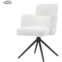 Tower Living - Rumo draaibare armstoel - ecru
