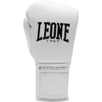 Leone1947 The Greatest Lace Artificial Leather Boxing Gloves Rood 12 oz