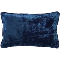 Hoii CHLOE | sierkussen 30x50 cm | Insignia Blue | blauw | | met duurzame kussenvulling