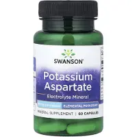 Swanson Health , Kalium Aspartaat, 99 mg, 60 Capsules