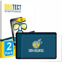 BROTECT - Screenprotector voor Xiaomi Redmi Pad 2 Pro 5G - Folie Beschermfolie transparant 2 Stuks