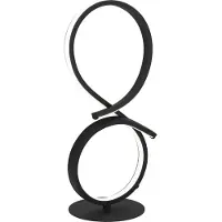 Eglo Moderne Led Tafellamp Serpins 40cm Zwart