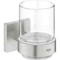 GROHE Glas Start Cube met Houder Supersteel