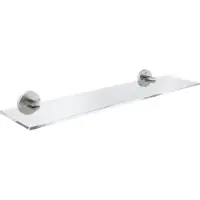 GROHE Start Planchet - 53x14.5cm - glas - Supersteel (RVS)-look) 41202dc0