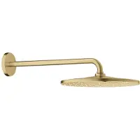 GROHE Hoofddoucheset rainshower 310 rond, mono 9,5 l/m, cool sunrise geborsteld