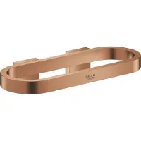GROHE Selection Handdoekring Of Houder Voor Zeepschaal En Douchetray - Warm Sunset Geborsteld (mat brons) - 41035DL0