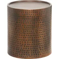Notio Living Jafar-Bijzettafel - Antiek Koper Metaal