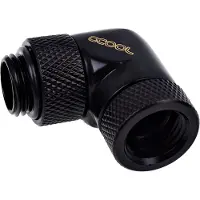 Alphacool RACCORD COUDÉ POUR G1/4 EISZAPFEN (NOIR)