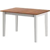 Loft 24 Dakota-Eettafel - Verlengbaar - Wit Grenen