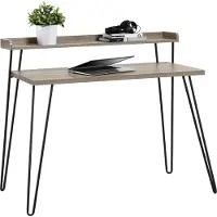 DOMUS Haven-Bureau - Grijs Eikenlook
