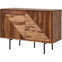 Wohnling Dressoir sheeshamhout 100 cm breed