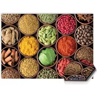 KitchenArt - Spice Harmony Spatscherm - 90x45 cm - Spatscherm Achterwand Keuken - Spatwand Keuken