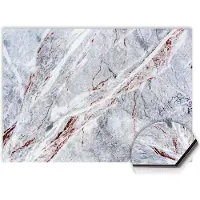 KitchenArt - Elegant Marble Spatscherm - 90x60 cm - Spatscherm Achterwand Keuken - Spatwand Keuken