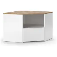 Vicco Wido TV-meubel – 68 x 50 cm Wit/Sonoma