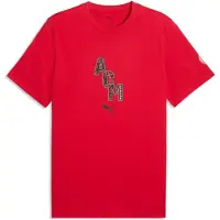 Puma Functioneel shirt bloedrood / zwart / wit