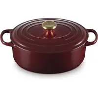 Le Creuset Braadpan Ovaal Signature 'Garnet' ø29cm / 4.7L